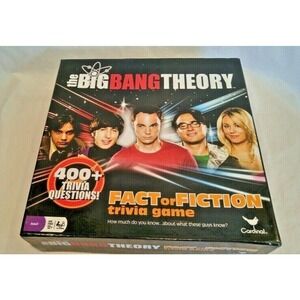 Big Bang Theory Game Trivia Fact or Fiction Open Box Complete